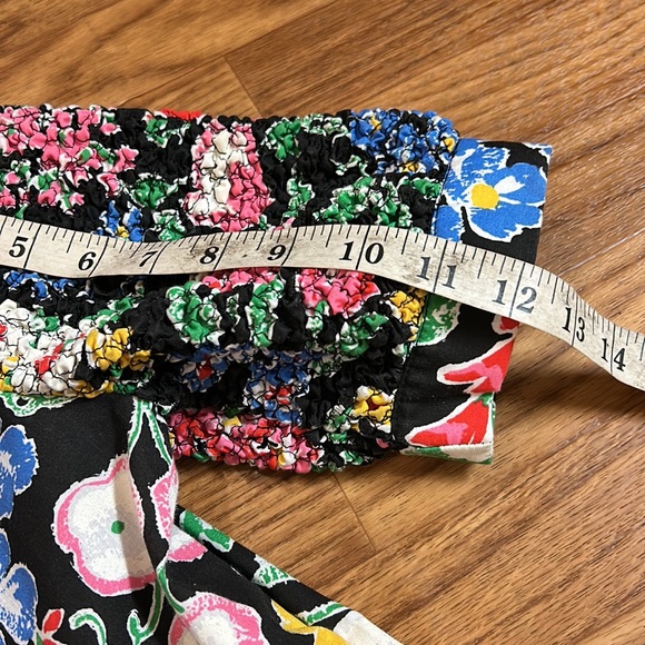 Rare Talbots Vintage Union Labeled Floral Two Piece Skirt Set SZ 4 - Picture 10 of 12